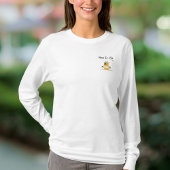Mom-to-Bee T-shirt met lange mouwen