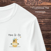 Mom-to-Bee T-shirt met lange mouwen