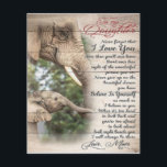 Mom To My Daughter Letter, Girl Birthday Gift Flyer<br><div class="desc">It's a personalized perfect gift for your daughter, your girl, your little kids. It's ideal gifts for all seasons. These products are great for a picnic at the park, snuggling while watching TV, relaxing on the sofa, wall decoration for home or as a stylish bedspread. Festival gift; Holiday gift, Mother's...</div>