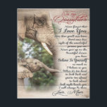 Mom To My Daughter Letter, Girl Birthday Gift Flyer<br><div class="desc">It's a personalized perfect gift for your daughter, your girl, your little kids. It's ideal gifts for all seasons. These products are great for a picnic at the park, snuggling while watching TV, relaxing on the sofa, wall decoration for home or as a stylish bedspread. Festival gift; Holiday gift, Mother's...</div>