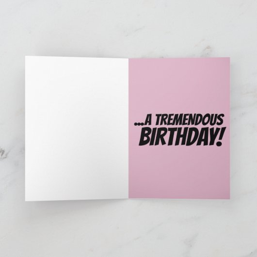 MOM TRUMP BIRTHDAY KAART (Binnen)