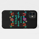 MOM TURNED UPSIDE DOWN SPELLS WOW moederdag gift Case-Mate iPhone Case (Achterkant (horizontaal))