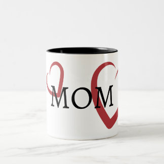 MOM-typografie Tweekleurige Koffiemok