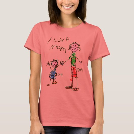 Mom Valentine's T-Shirt (Voorkant)