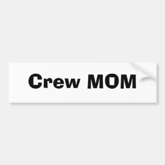 MOM van bemanningsleden Bumpersticker