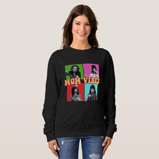 Mom Vibes Sweatshirt (Voorkant volledig)