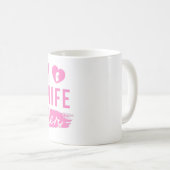 MOM WIFE CODER - CODER MOM T-Shirt Koffiemok (Voorkant rechts)