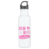 MOM WIFE CODER - CODER MOM WATERFLES  (Voorkant)