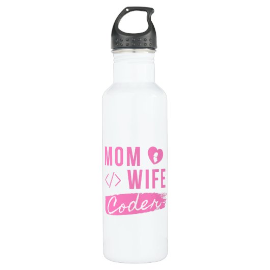 MOM WIFE CODER - CODER MOM WATERFLES  (Voorkant)