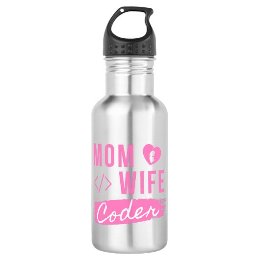 MOM WIFE CODER - CODER MOM WATERFLES  (Voorkant)