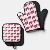 MOM WOMEN OVENWANT & PANNENLAP SET (Voorkant / Achterkant)