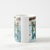 Mom Wow  Bloemen Koffiemok (Center)