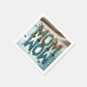 Mom Wow  Bloemen Servet (Hoek)
