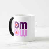 MOM WOW Hart de Mok van de Reflectie Koffie (Voorkant links)