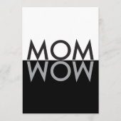 MOM Wow PERSONALIZED KAART (Voorkant)
