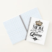 Mom you are the Queen Notitieboek (Binnen)