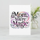 Mom, You’re Magic Kaart (Staand voorkant)