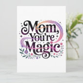 Mom, You’re Magic Kaart (Staand voorkant)