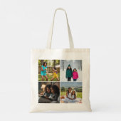 Mom You Were Right Four 4 Photo Collage Custom Tote Bag (Achterkant)
