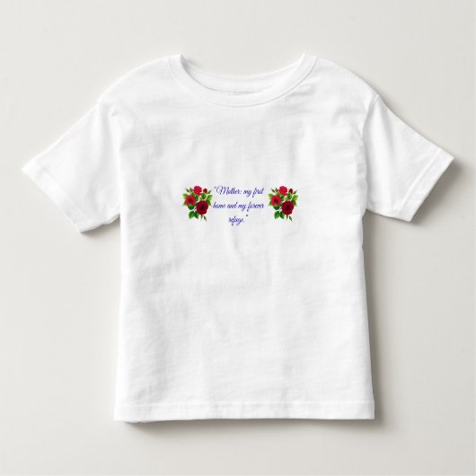 “Mom, Your Love Is My Superpower” Kinder Shirts (Voorkant)