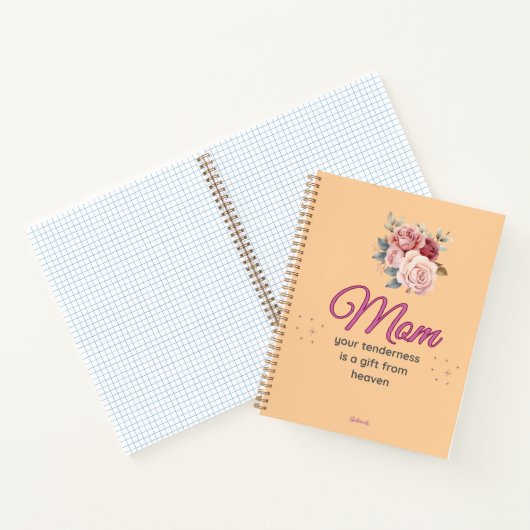 Mom, Your Tenderness is a Gift from Heaven Notitieboek (Binnen)