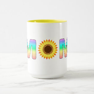 MOM Zonnebloemen en muizen Mok