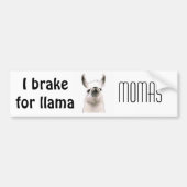 Moma Llama Bumpersticker (Voorkant)