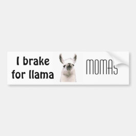 Moma Llama Bumpersticker