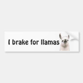 Moma Llama Bumpersticker (Voorkant)