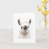 Moma Llama Kaart (Gele Bloem)