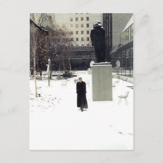 MoMA Sculpture Garden: www.AriesArtist.com Briefkaart (Voorkant)