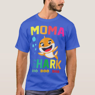 Moma Shark  Moma Shark Liefhebber Familie Moederda T-shirt