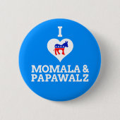 Momala & papaWalz Ronde Button 5,7 Cm (Voorkant)