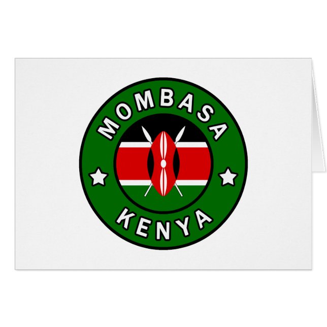 Mombasa Kenia (Voorkant Horizontaal)