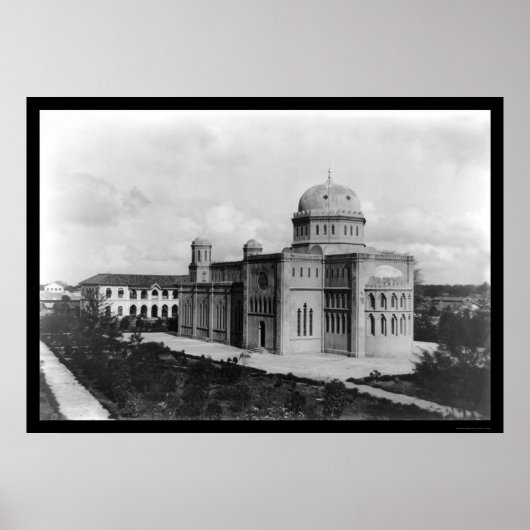Mombasa, Kenia Cathedral 1902 Poster (Voorkant)