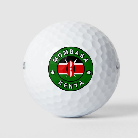 Mombasa Kenya Golfballen (Voorkant)
