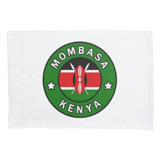 Mombasa Kenya Kussensloop (Voorkant)