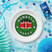 Mombasa Kenya Papieren Bordje (Feest)