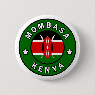 Mombasa Kenya Ronde Button 5,7 Cm