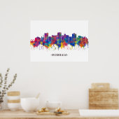 Mombasa Kenya Skyline Poster (Keuken)