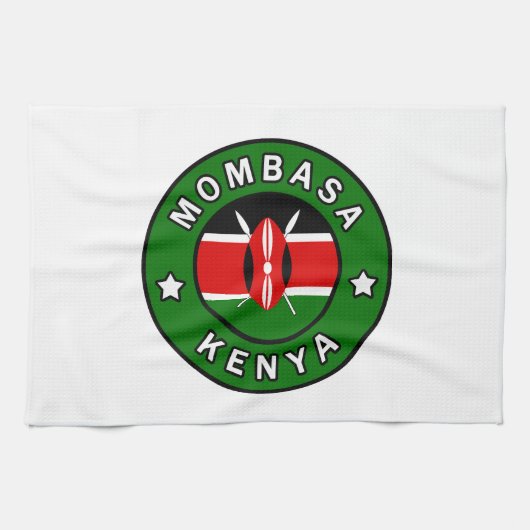 Mombasa Kenya Theedoek (Horizontaal)