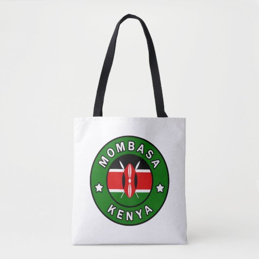 Mombasa Kenya Tote Bag (Voorkant)