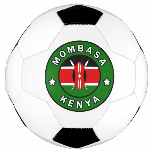 Mombasa Kenya Voetbal (Voorkant)