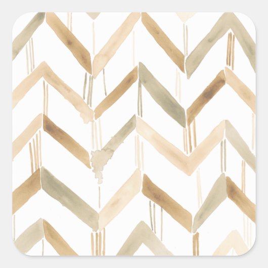 Mombasa Memories VII Vierkante Sticker (Voorkant)