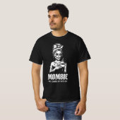 Mombie als een zombie, maar dan met Kinderen T-shirt (Voorkant volledig)