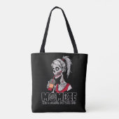 Mombie, als een zombie, maar dan met kinderen tote bag (Achterkant)
