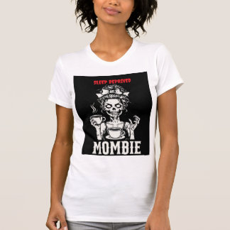 MOMBIE en slaaptekort T-shirt