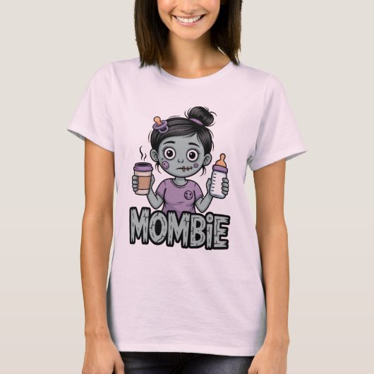 Mombie | Funny Zombie Mom Shirt (Voorkant)