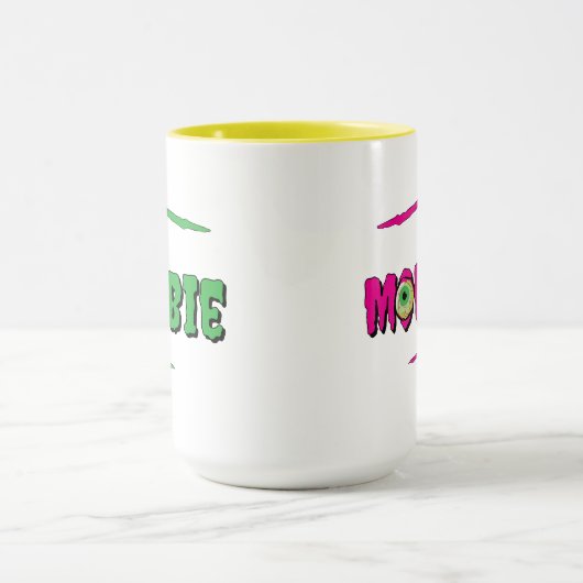 MOMbie Ghoulishly Fun Funny Halloween Mok (Midden)