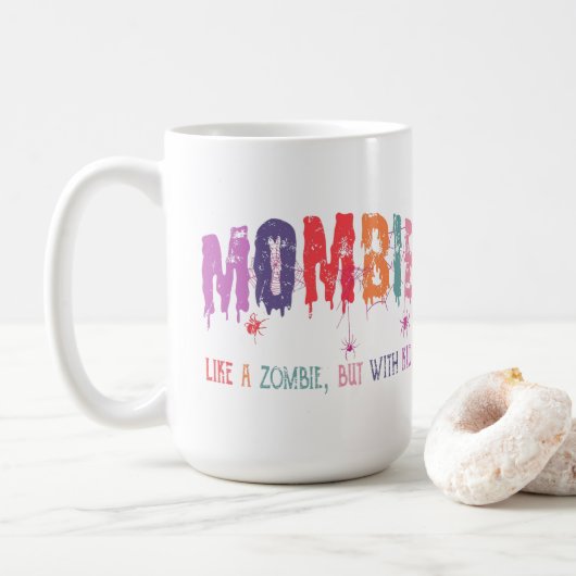Mombie Mok - als een zombie, maar met Kinderen (Met donut)